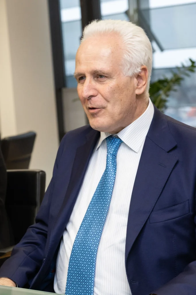 Eugenio Giani, ritratto d’archivio durante una visita alla Commissione europea